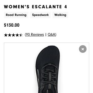 Altra Escalante running/ walking shoes